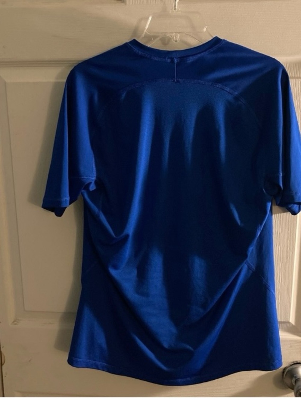 adidas Blue Performance Short-Sleeve Compression Training Shirt Size XL - Picture 8 of 8